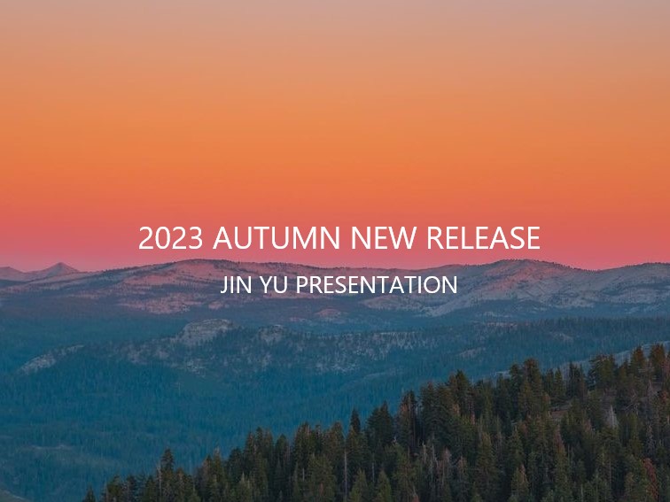 2023 AUTUMN NEW RELEASE